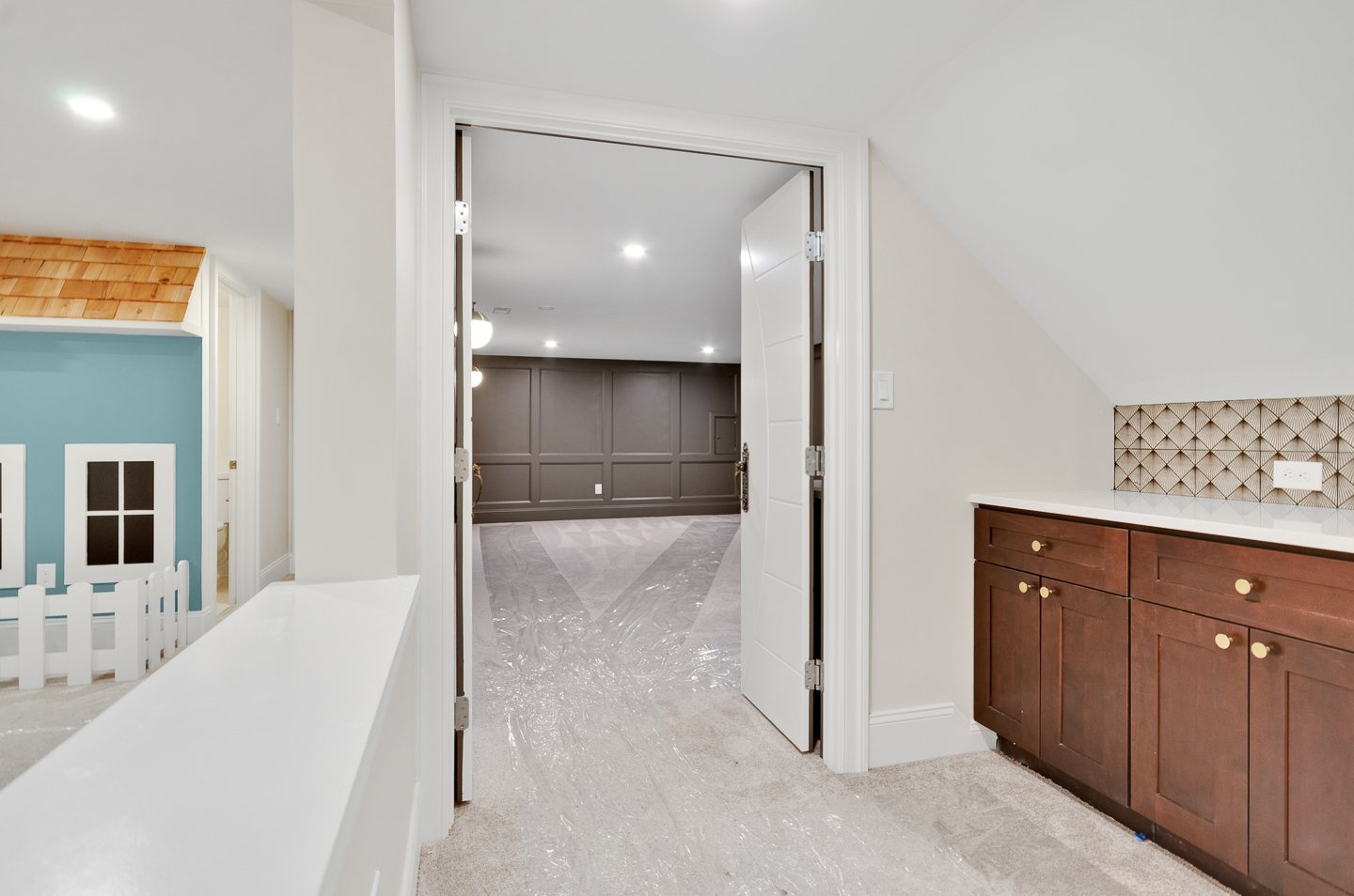 Basement Playhouse Nook